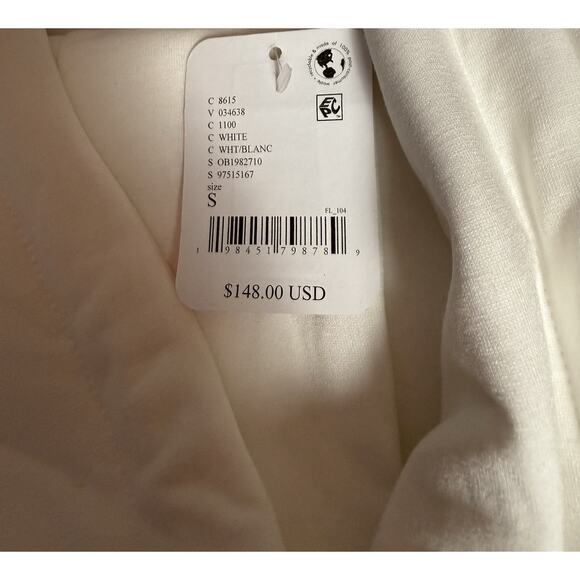 FP MOVEMENT BY FREE PEOPLE Pick It Up Pullover Women’s Oversized White NWT - Picture 6 of 9